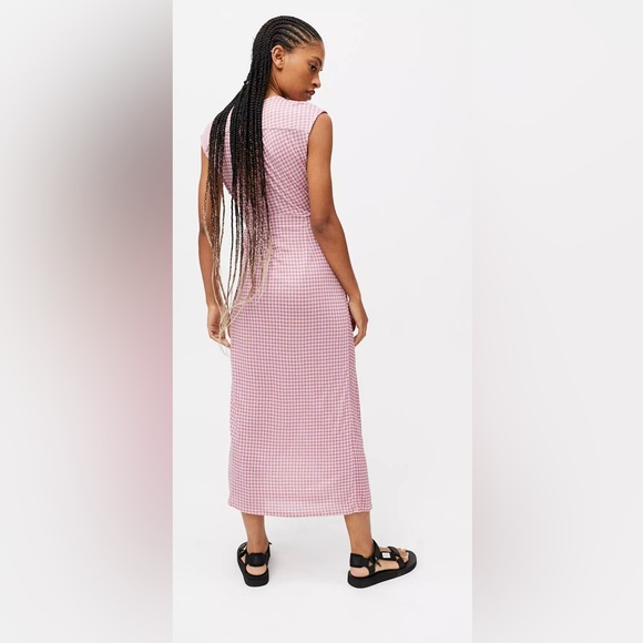 UO Zina Wrap Midi Dress - Picture 2 of 9